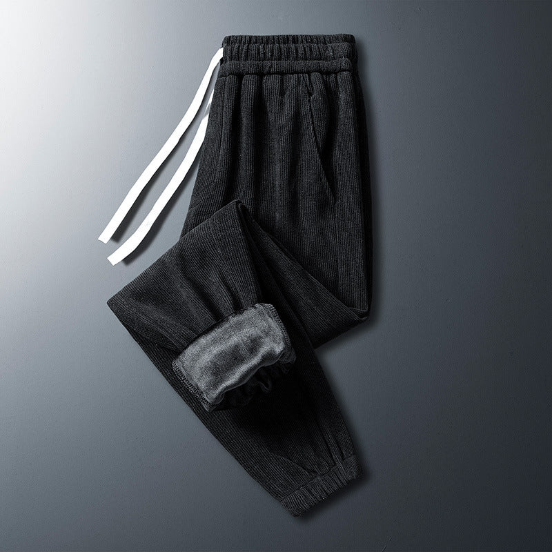 Men's Corduroy Plush Pants