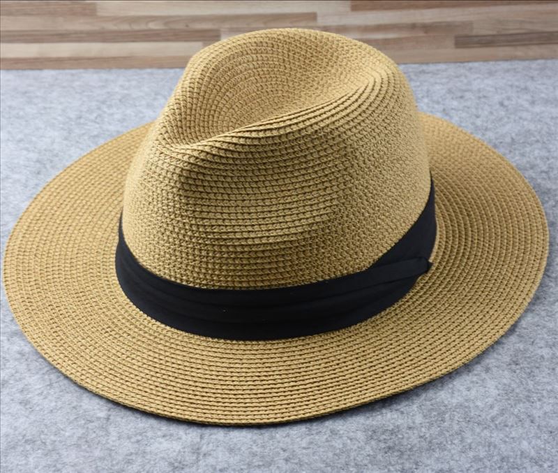 Foldable Big Head Circumference Sunshade Straw Hat BEUPFORLIFE.com