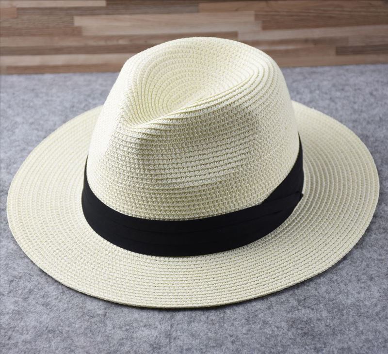 Foldable Big Head Circumference Sunshade Straw Hat BEUPFORLIFE.com