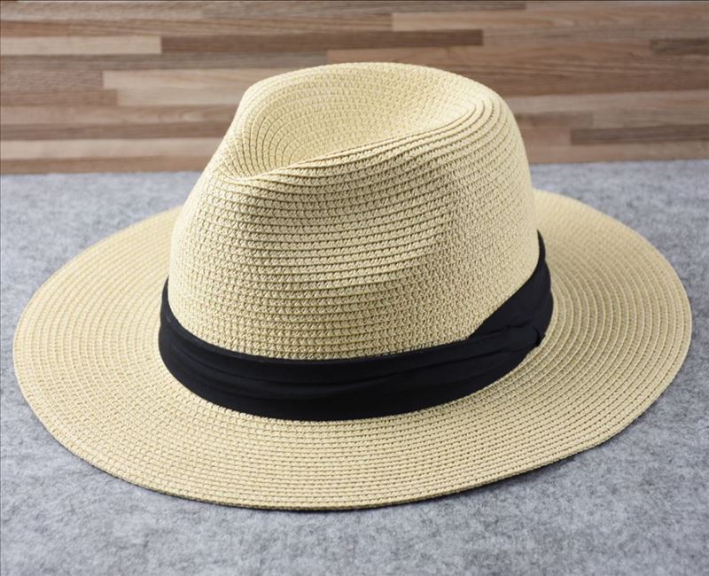Foldable Big Head Circumference Sunshade Straw Hat BEUPFORLIFE.com