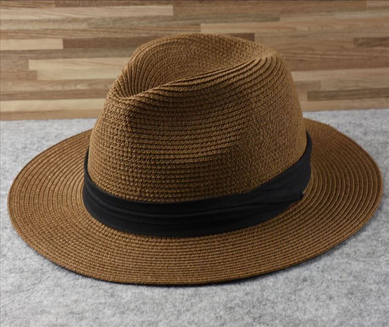 Foldable Big Head Circumference Sunshade Straw Hat BEUPFORLIFE.com
