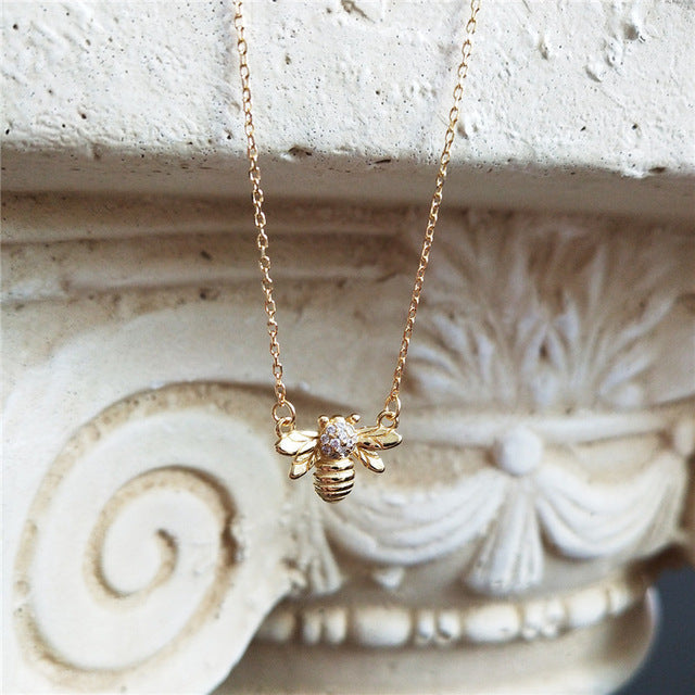 bee necklace - BEUPFORLIFE.com