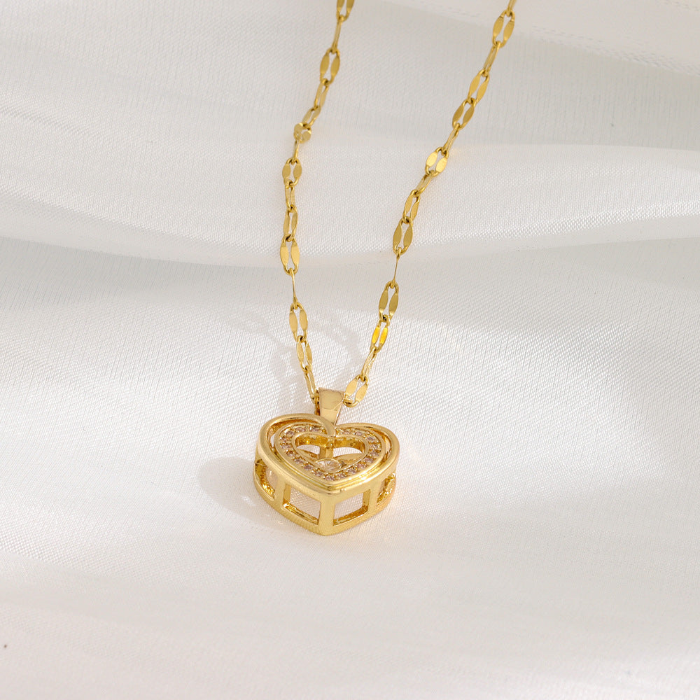 Double-layer Love Necklace BEUPFORLIFE.com