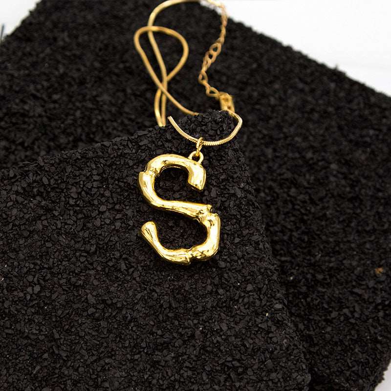 Alphabet pendant necklace - BEUPFORLIFE.com