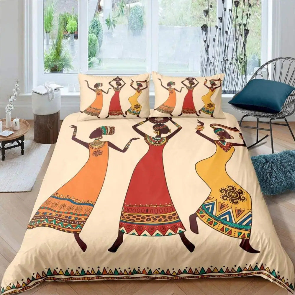 African Style Bedding Suit BEUPFORLIFE.com