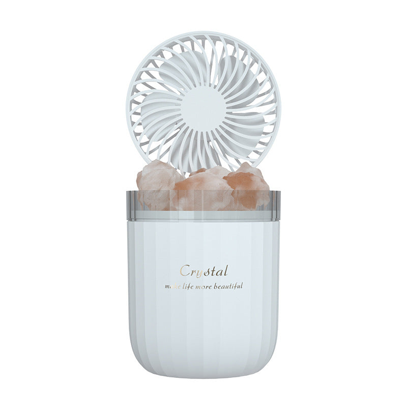 USB Wireless Essential Oil Aroma Diffuser With Adjustable Fan Warm Light Be Up For Life