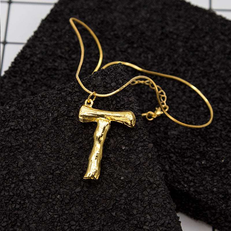 Alphabet pendant necklace - BEUPFORLIFE.com