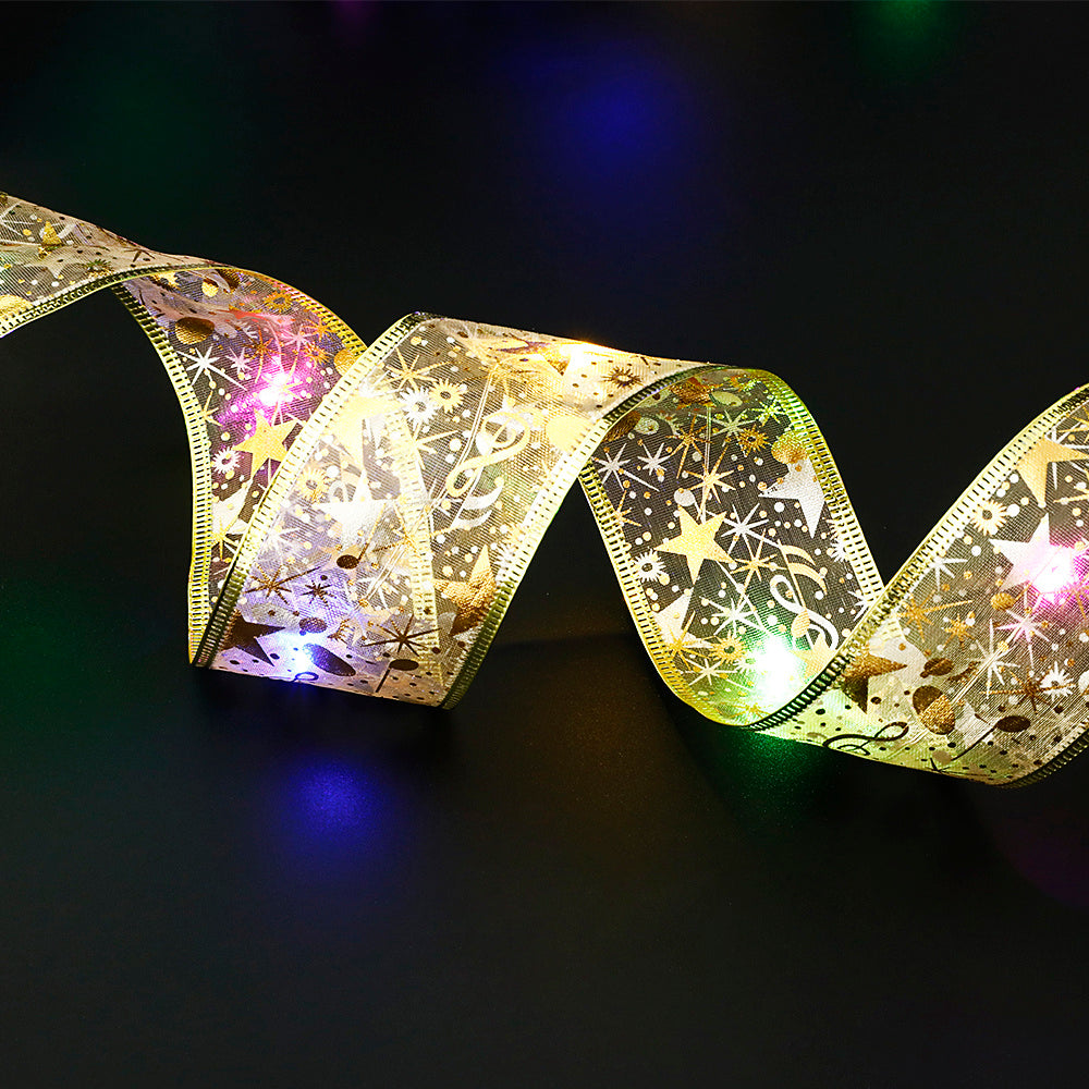 String Christmas Ribbon Bow Tie Be Up For Life