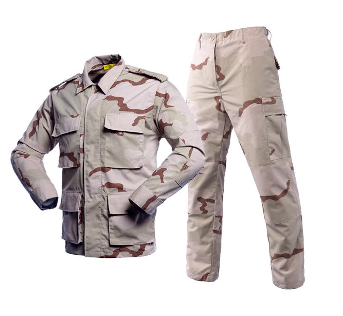 American Four-color Camouflage Soldier Suit Set Be Up For Life
