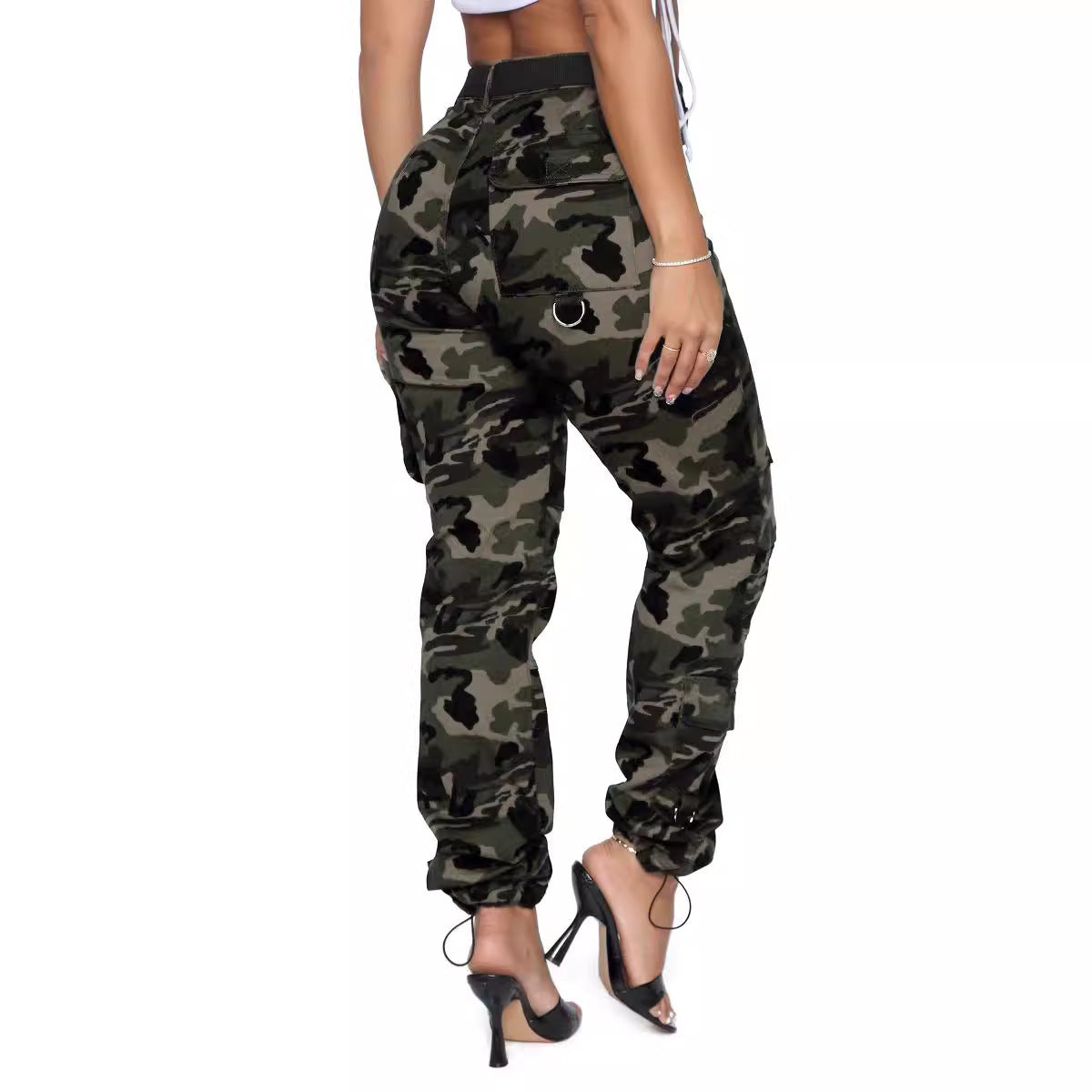 Denim Camouflage Pants Be Up For Life