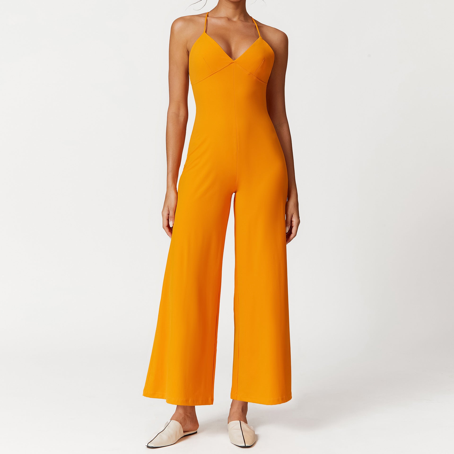 Lace-up Jumpsuit Be Up For Life