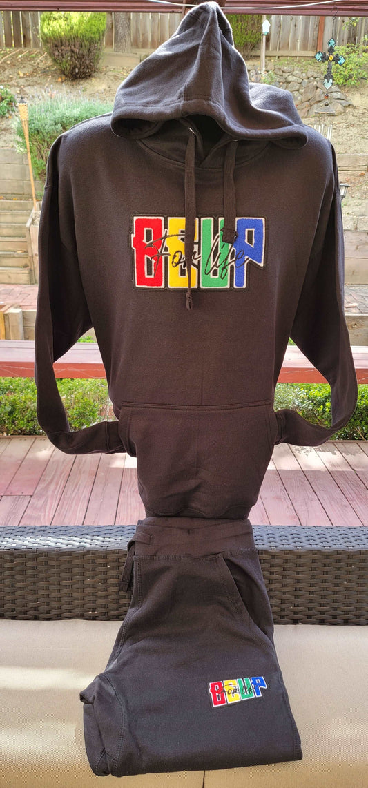 Be Up Block Jogger Set (Unisex) Free Shipping!