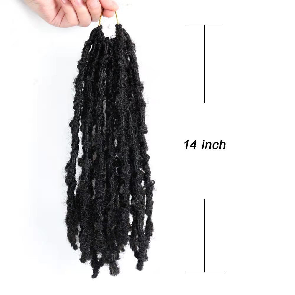 Butterfly Curvy Crochet African Hair Extension Be Up For Life