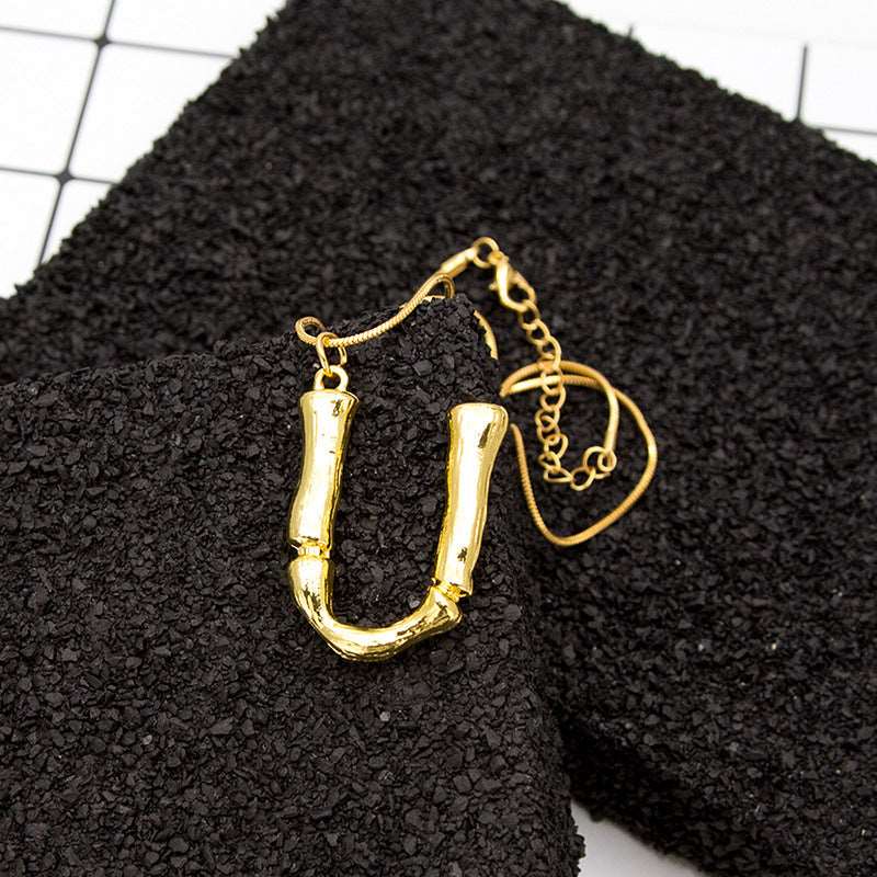 Alphabet pendant necklace