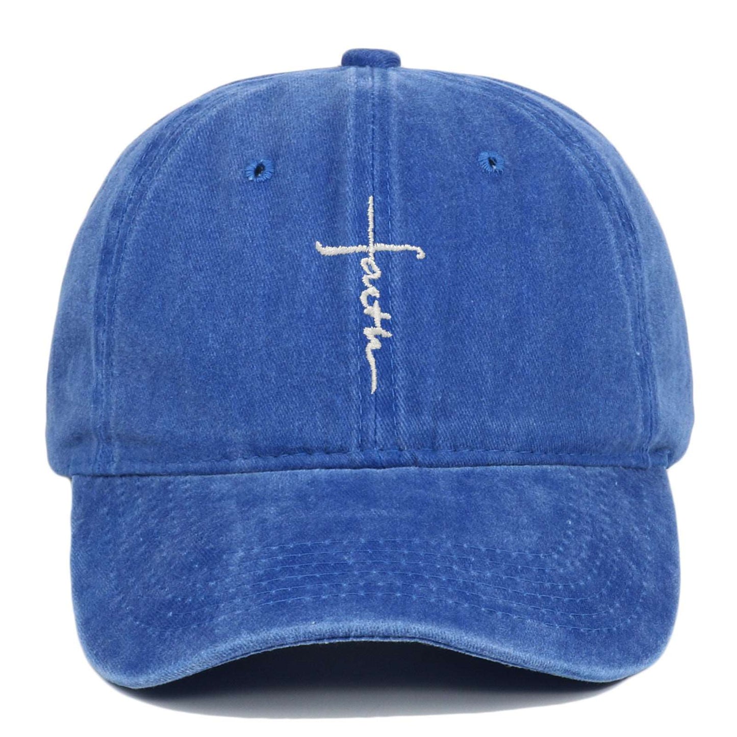 Faith Washed-out Baseball Cap Be Up For Life