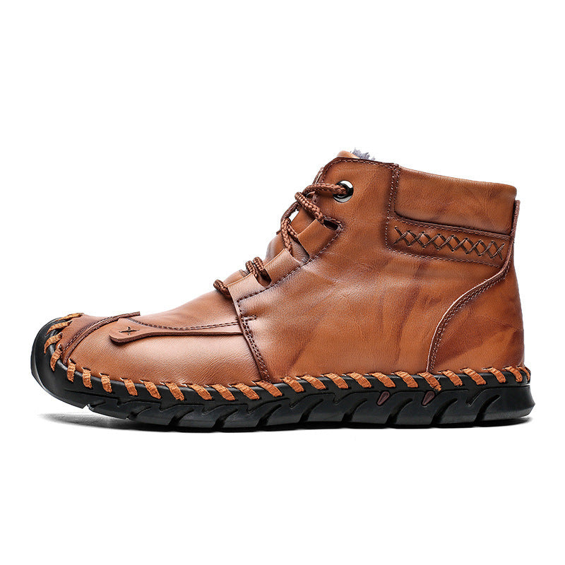 Leather Sauce Boots BEUPFORLIFE.com