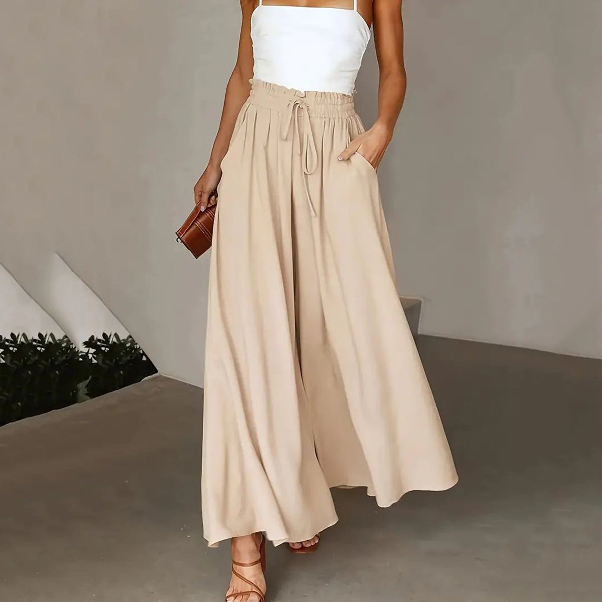 Wide Leg Pants BEUPFORLIFE.com
