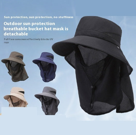 Sun-shade Big Brim Sun-proof Fishing Hat BEUPFORLIFE.com