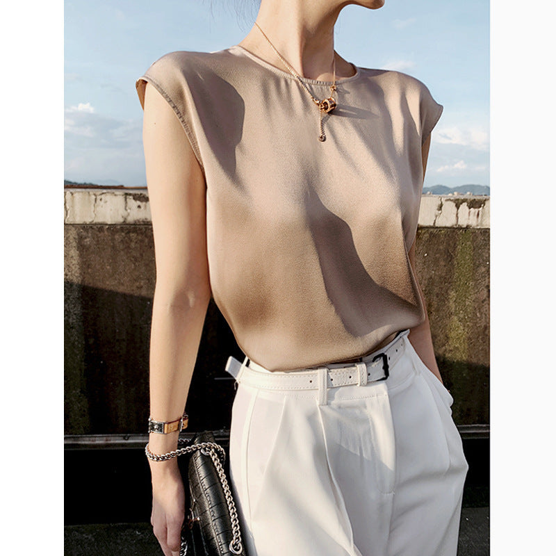 Sleeveless Spaghetti-strap Camisole Top