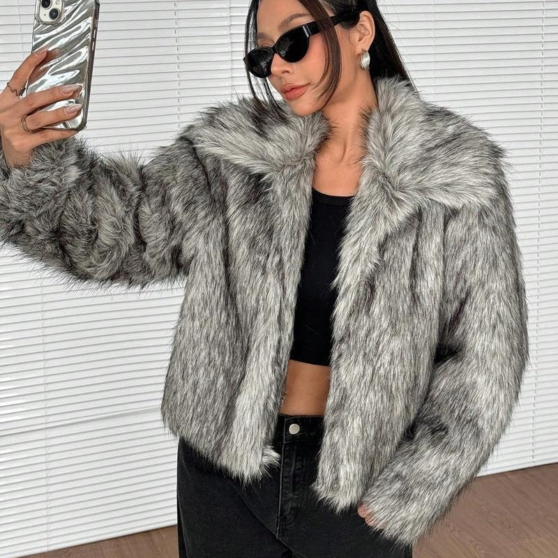 Thick Warm Fur Coat BEUPFORLIFE.com