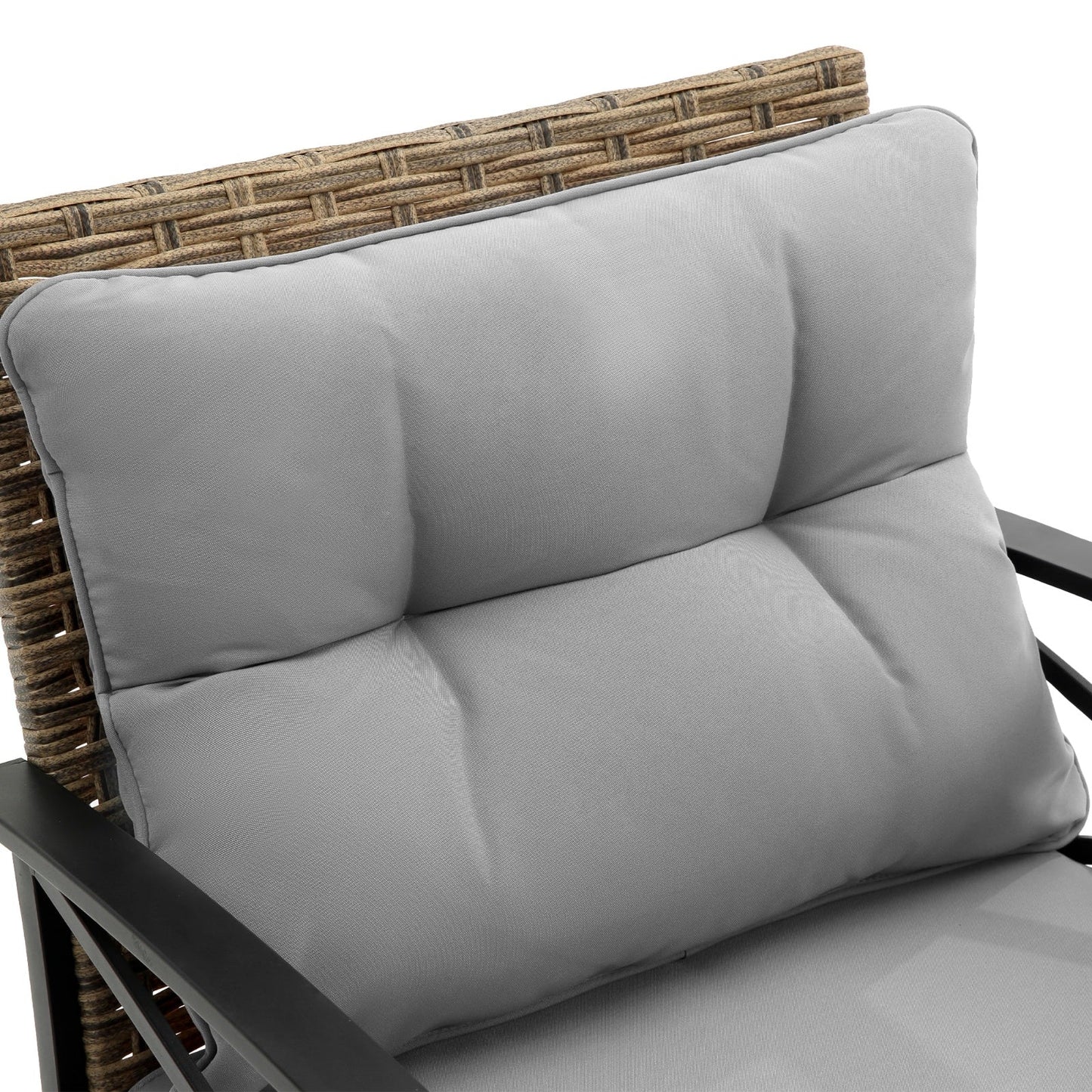 4 Piece Patio Sectional Sofa Set BEUPFORLIFE.com