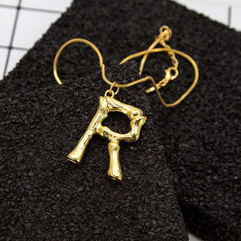 Alphabet pendant necklace - BEUPFORLIFE.com