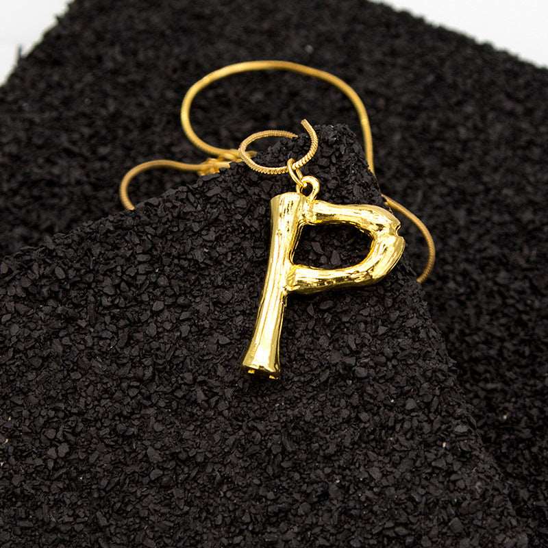 Alphabet pendant necklace - BEUPFORLIFE.com