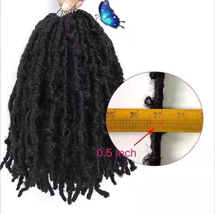Butterfly Curvy Crochet African Hair Extension Be Up For Life