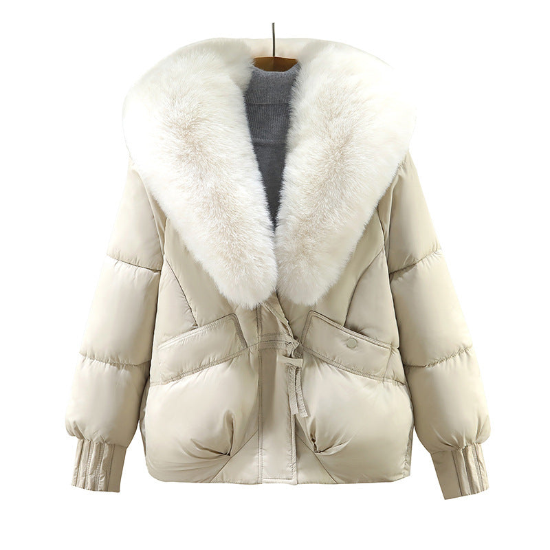 Big Fur Collar Thick Warm Coat BEUPFORLIFE.com