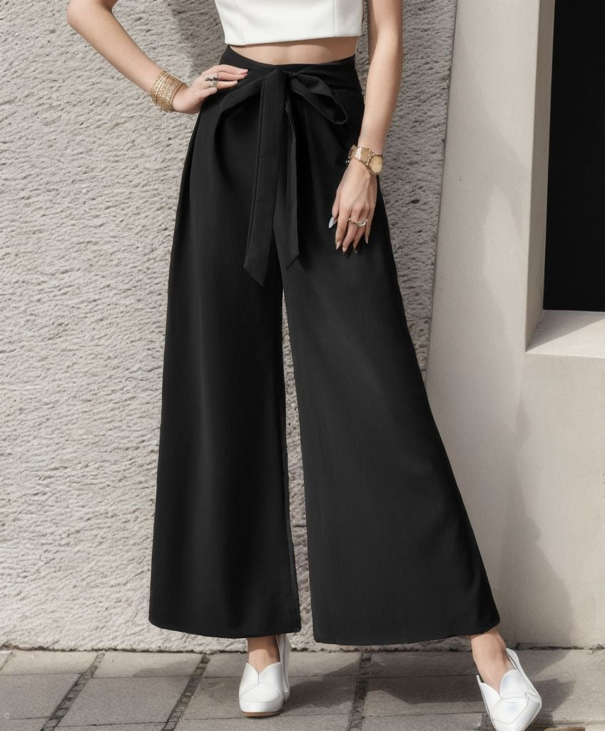 Lace Up Style High Waist Pants BEUPFORLIFE.com