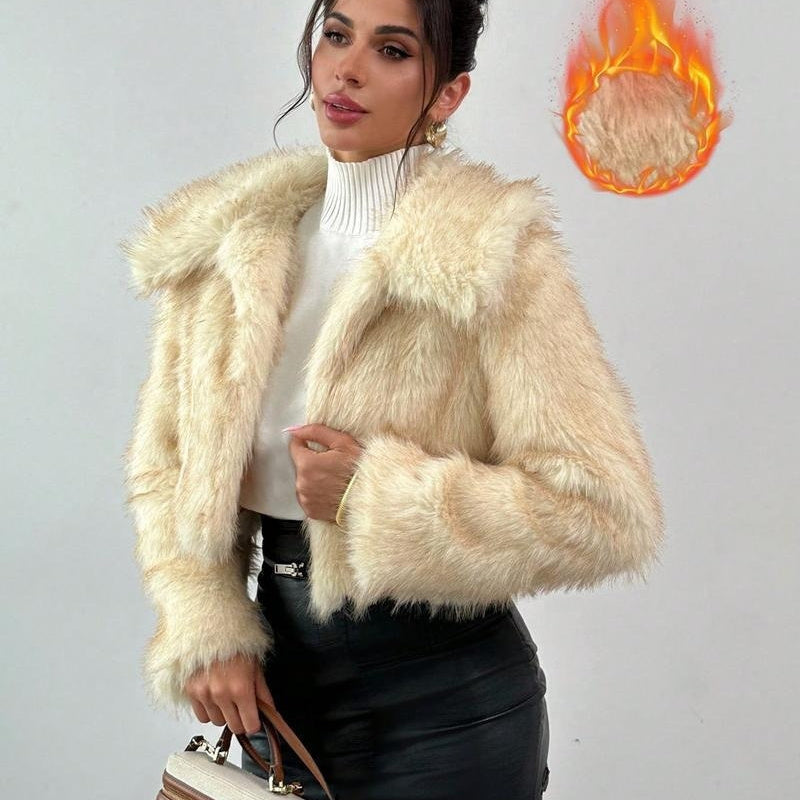 Thick Warm Fur Coat BEUPFORLIFE.com