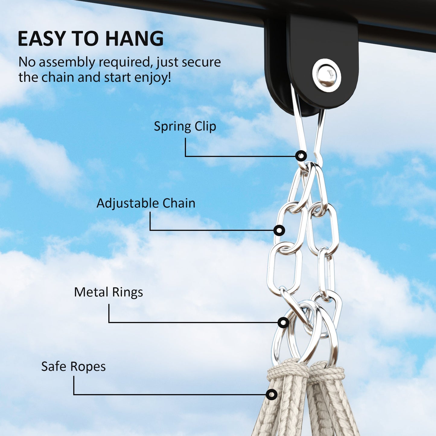 Hammock Swing Chair BEUPFORLIFE.com