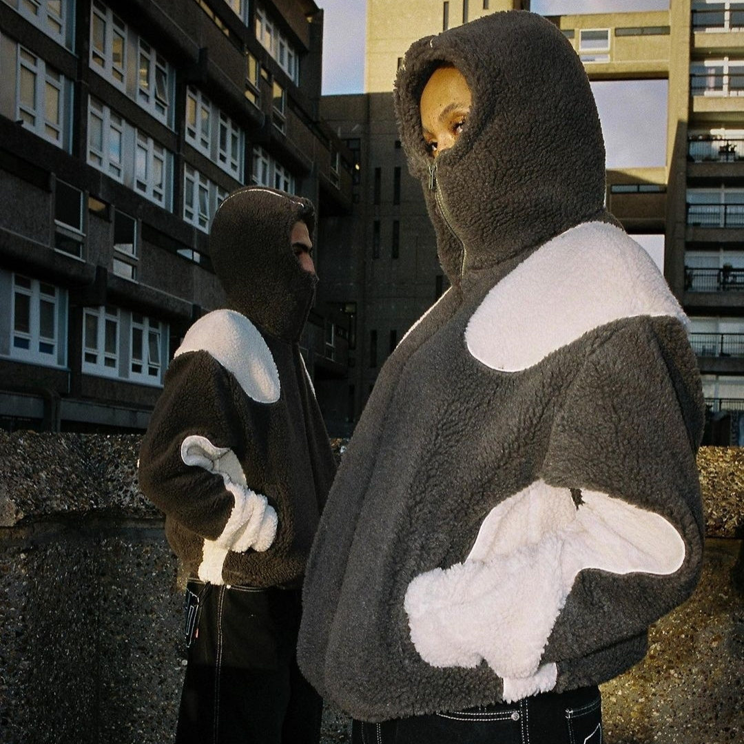 Polar Fleece Plush Coat Be Up For Life