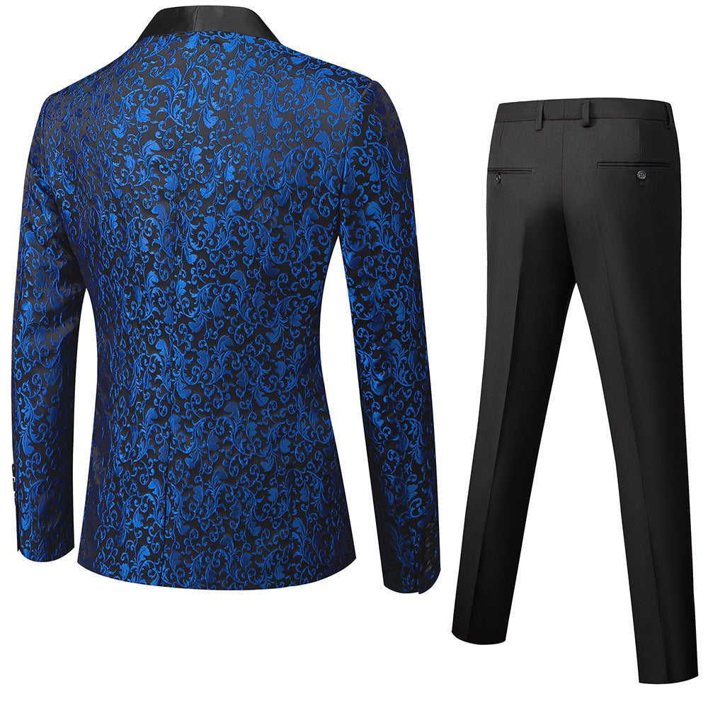 Men's Slim Fit Two-piece Suit