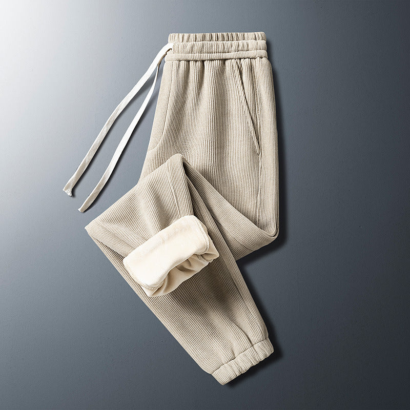 Men's Corduroy Plush Pants