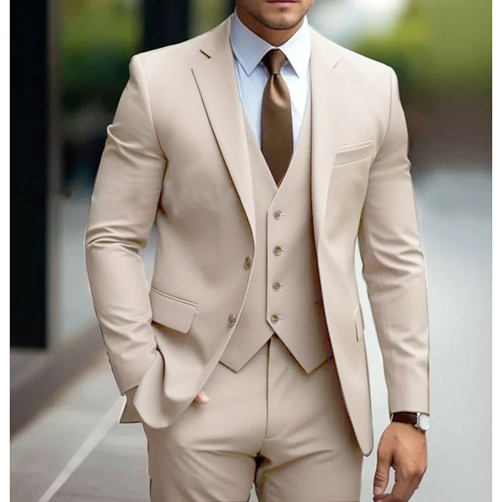 Business Casual Men's Three-piece Suit BEUPFORLIFE.com