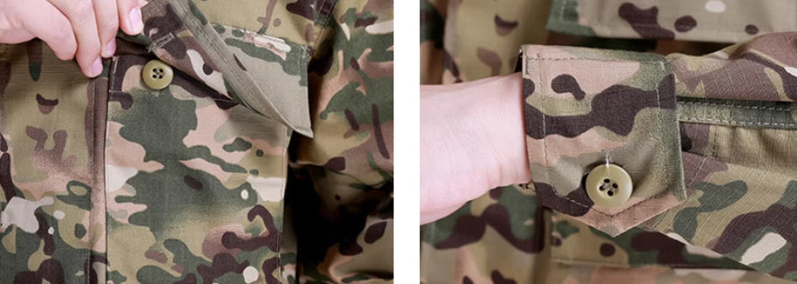American Four-color Camouflage Soldier Suit Set Be Up For Life