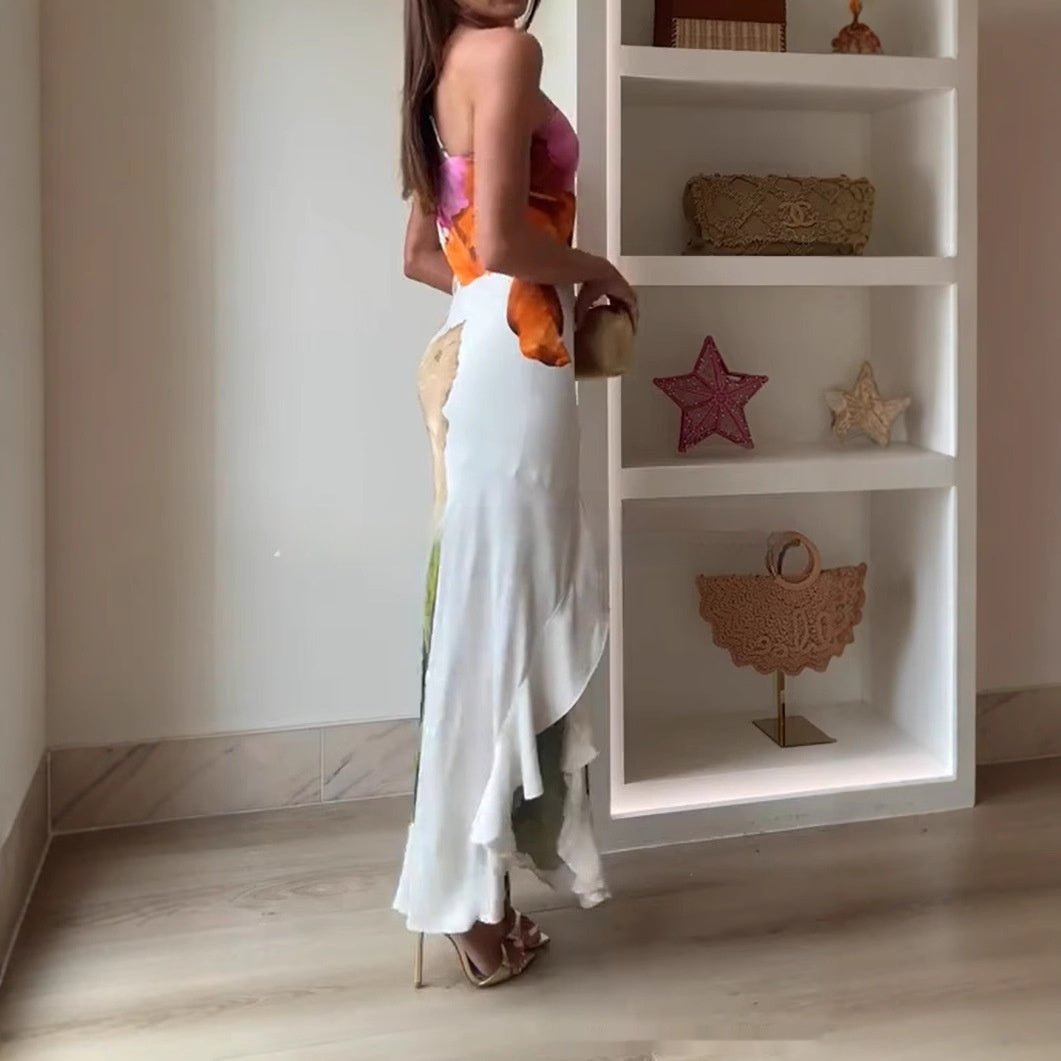 One-shoulder Elegant Skirt BEUPFORLIFE.com