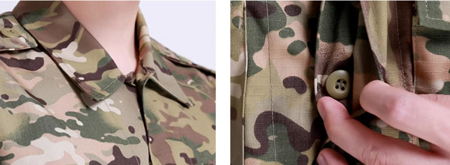 American Four-color Camouflage Soldier Suit Set Be Up For Life