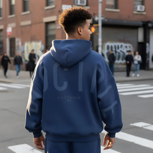 Word Printed Hoodie Be Up For Life