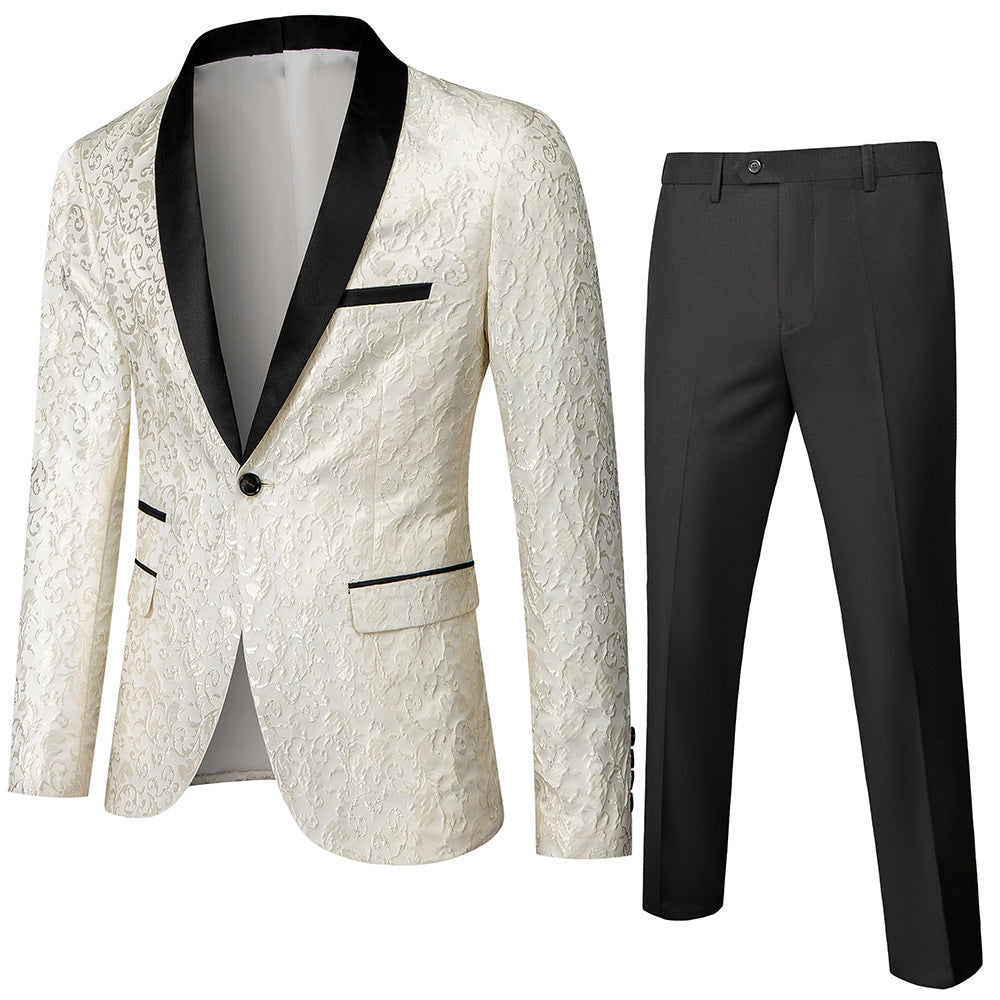 Men's Slim Fit Two-piece Suit