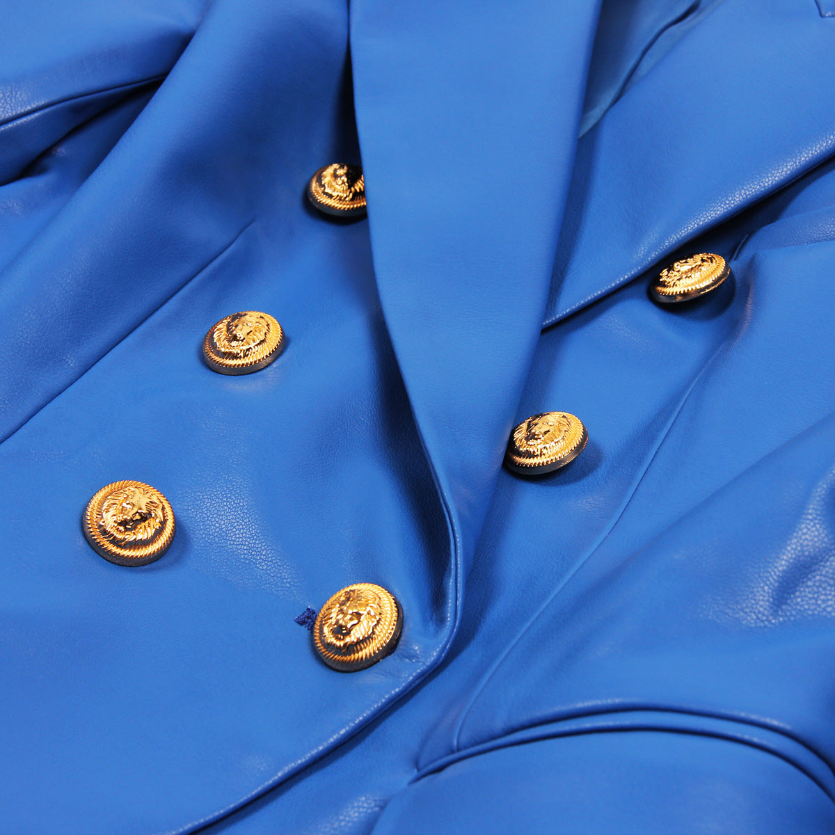 Suit Leather Jacket BEUPFORLIFE.com