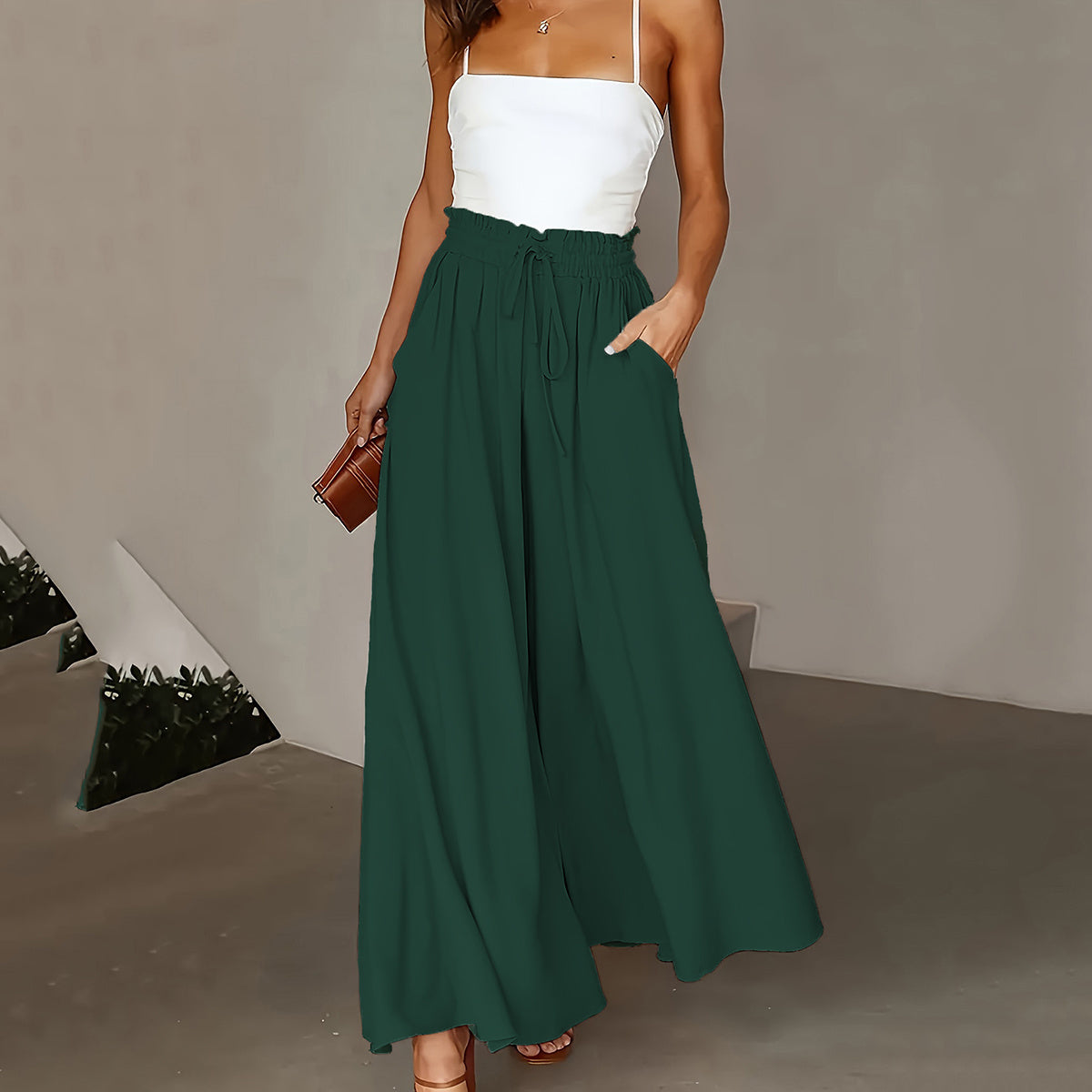 Wide Leg Pants BEUPFORLIFE.com