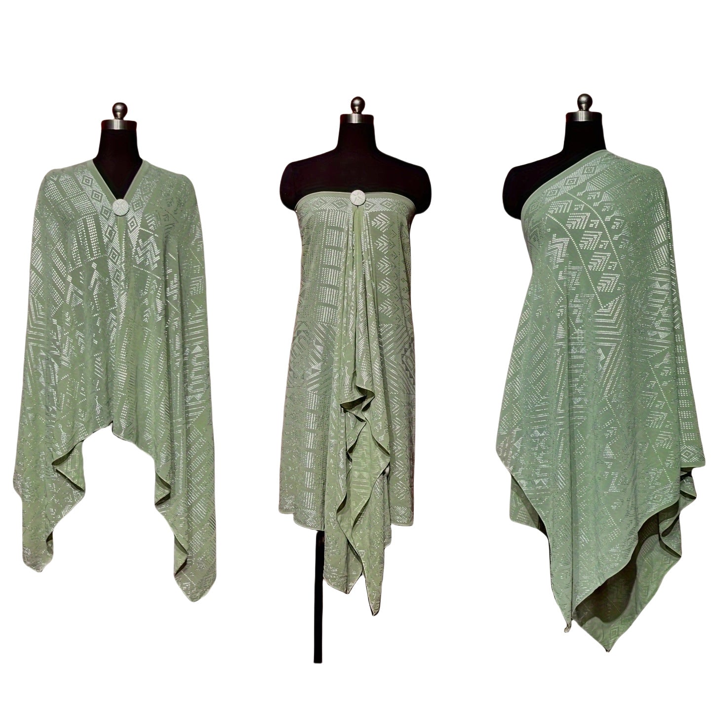 Gorgeous Tinfoil Gold Shawl Multifunctional Scarf BEUPFORLIFE.com