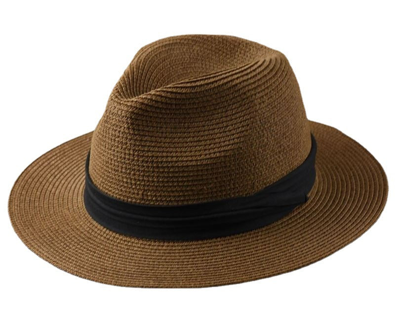 Foldable Big Head Circumference Sunshade Straw Hat BEUPFORLIFE.com
