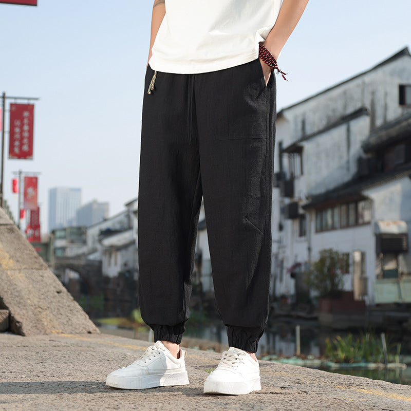 Cotton Linen Loose Casual Pants Be Up For Life
