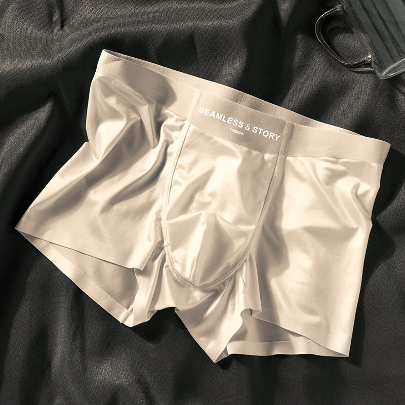 Satin Light Men's Ice Silk Underwear BEUPFORLIFE.com