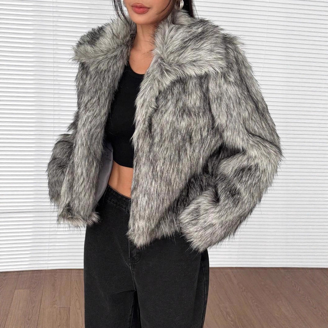 Thick Warm Fur Coat BEUPFORLIFE.com