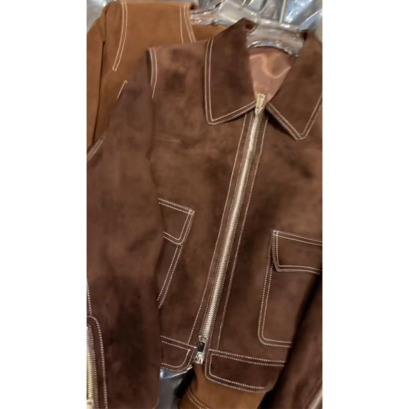 Autumn Long Sleeve Maillard Jacket BEUPFORLIFE.com