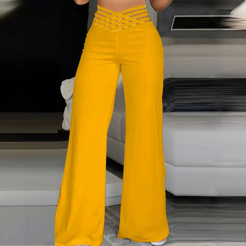 High Waist Wide Leg Pants Be Up For Life
